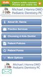 Mobile Screenshot of hannakidsdentist.com